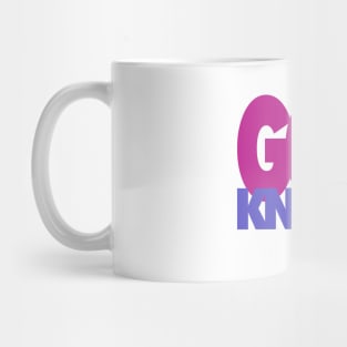 GOD KNOWS the TRUTH prpl/drkprpl Mug